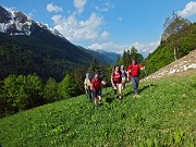 MONTE GARDENA (2117 m) dai Fondi di Schilpario, il 25 maggio 2014 - FOTOGALLERY